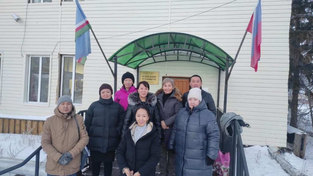 Проект пришел в Намский техникум