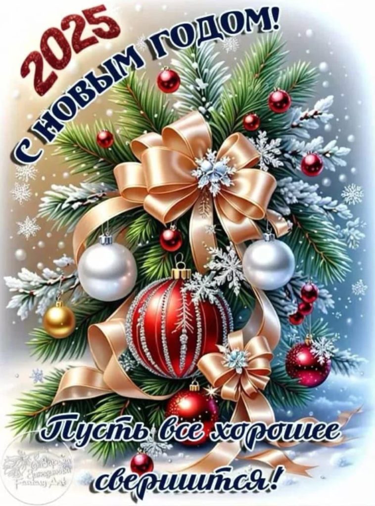 С наступающим Новым 2025 годом!