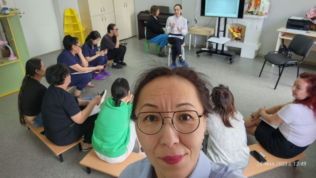 Медиаторы провели занятие для воспитателей